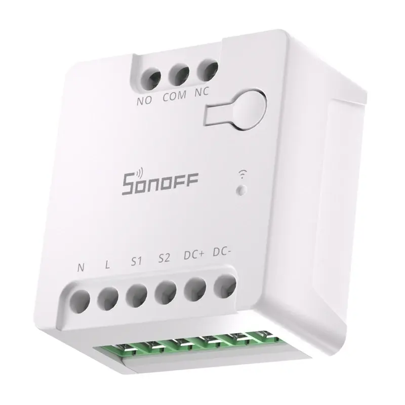 „Smart WiFi“ jungiklis Sonoff MINI-D AC/DC 12–48V sausas kontaktas