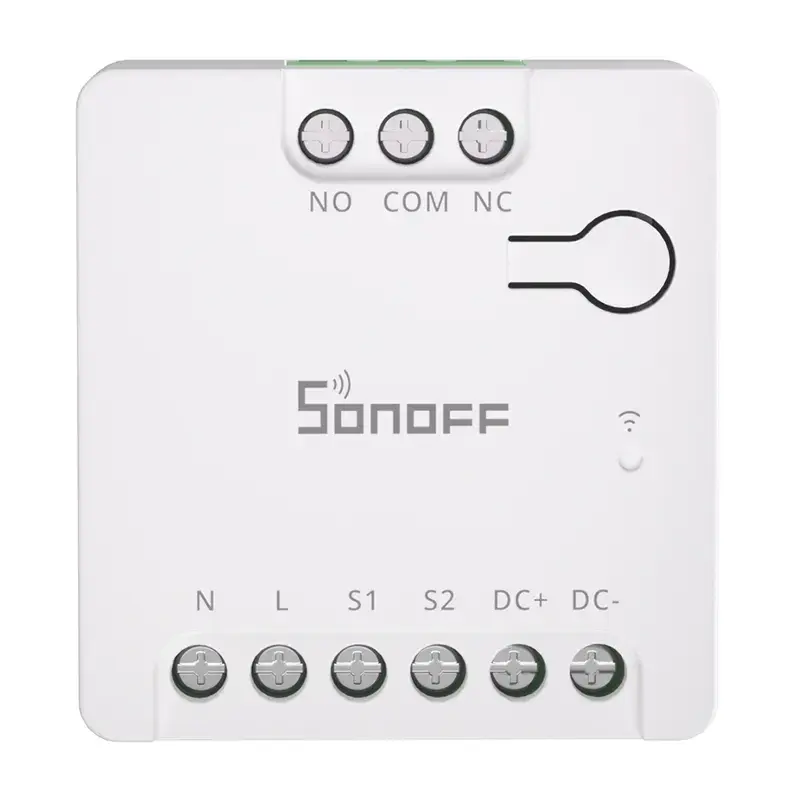 „Smart WiFi“ jungiklis Sonoff MINI-D AC/DC 12–48V sausas kontaktas