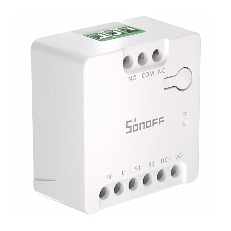 „Smart WiFi“ jungiklis Sonoff MINI-D AC/DC 12–48V sausas kontaktas