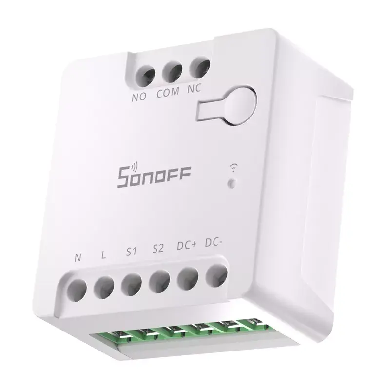 „Smart WiFi“ jungiklis Sonoff MINI-D AC/DC 12–48V sausas kontaktas