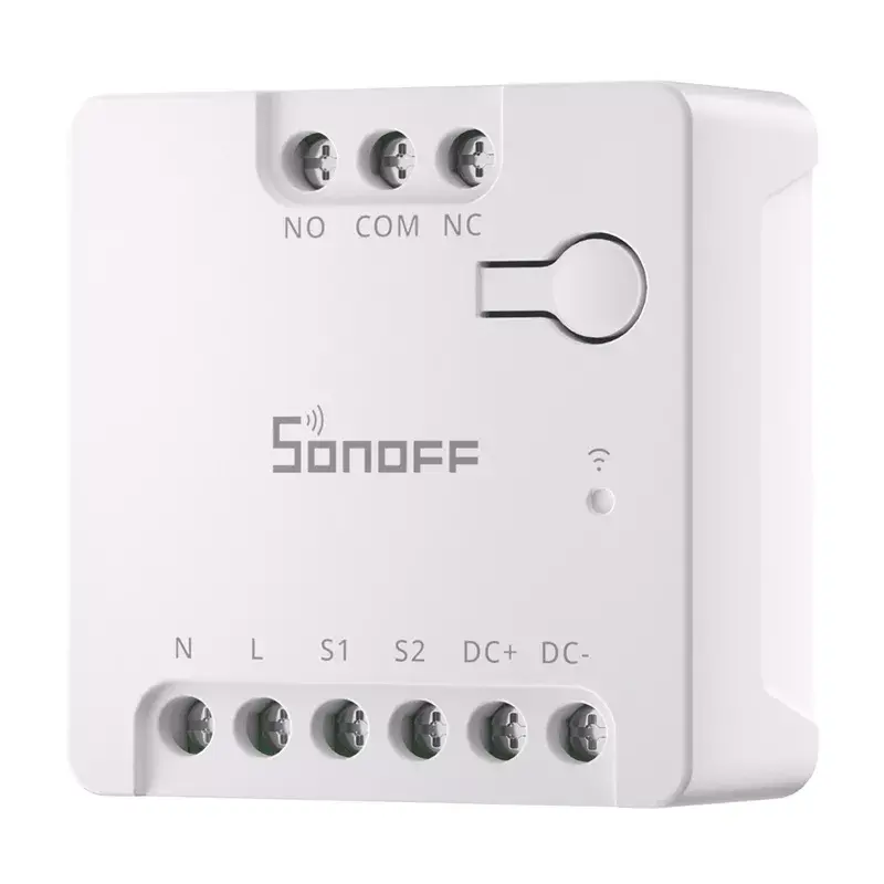 „Smart WiFi“ jungiklis Sonoff MINI-D AC/DC 12–48V sausas kontaktas
