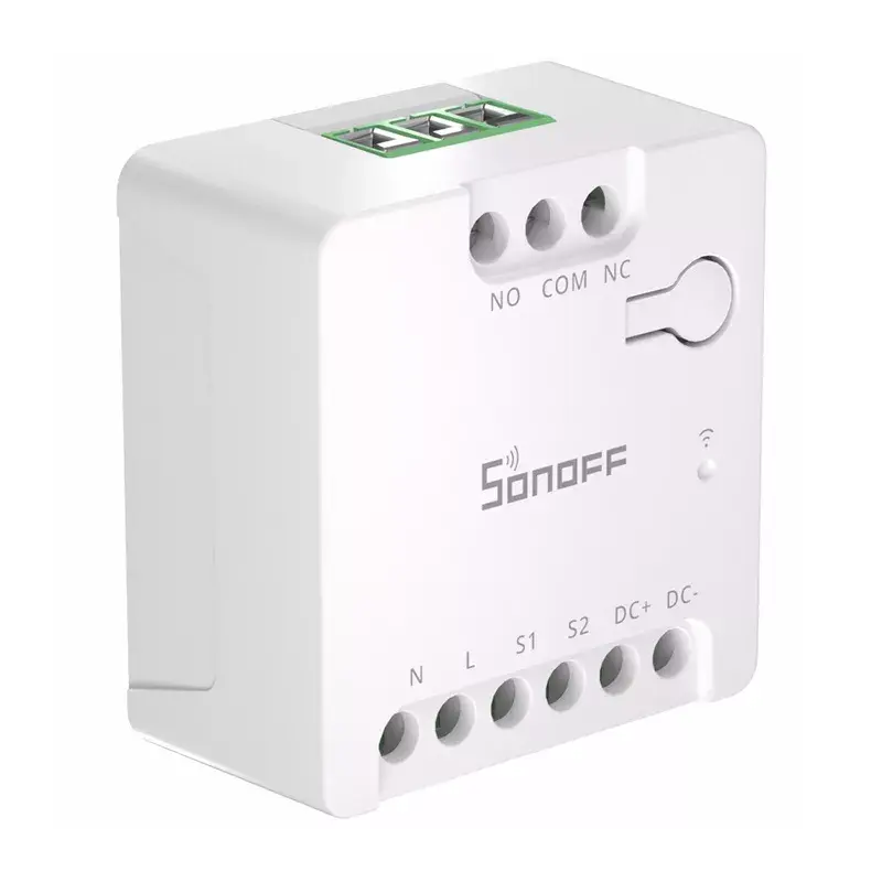 „Smart WiFi“ jungiklis Sonoff MINI-D AC/DC 12–48V sausas kontaktas