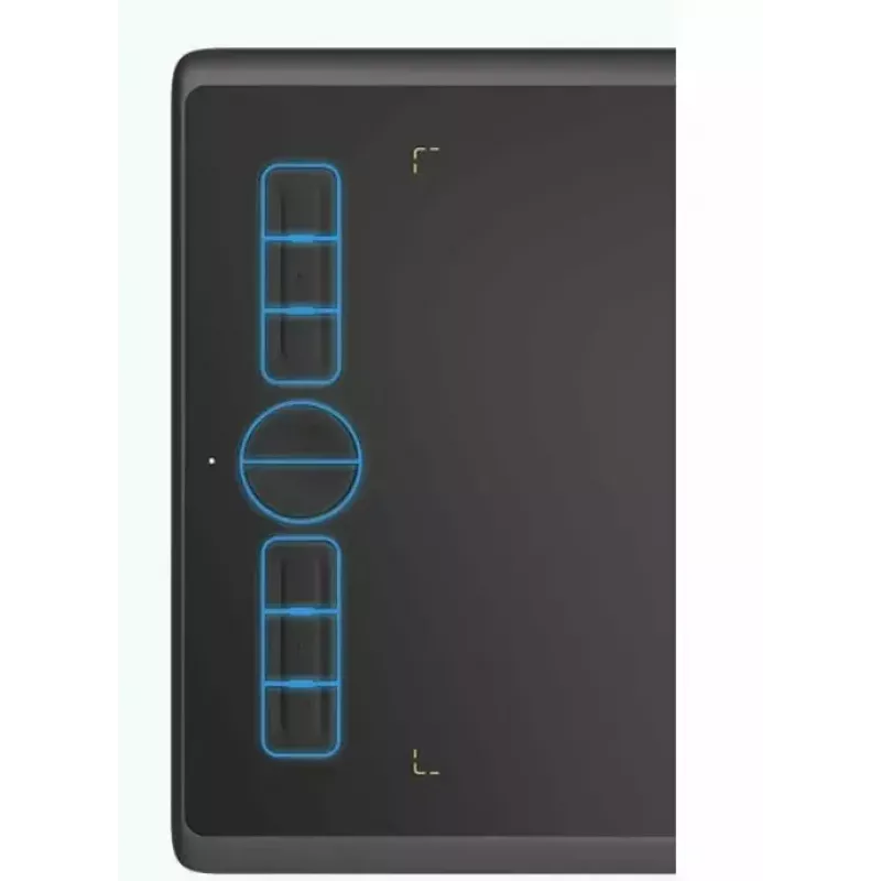 Grafinė planšetė HUION Inspiroy H580X – 8,5×5,3 col. aktyvi sritis, 5080 LPI, 8192 slėgio lygiai, 8 programuojami klavišai, USB-C
