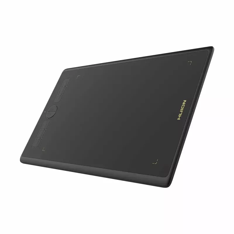 Grafinė planšetė HUION Inspiroy H580X – 8,5×5,3 col. aktyvi sritis, 5080 LPI, 8192 slėgio lygiai, 8 programuojami klavišai, USB-C