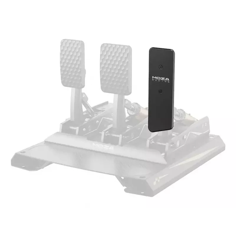 Pėdų plokštė Moza Racing CRP2 aliumininė juoda 60mm x 185mm