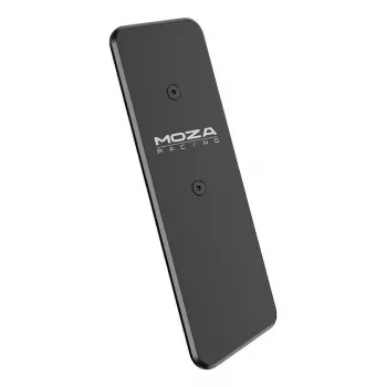 Pėdų plokštė Moza Racing CRP2 aliumininė juoda 60mm x 185mm