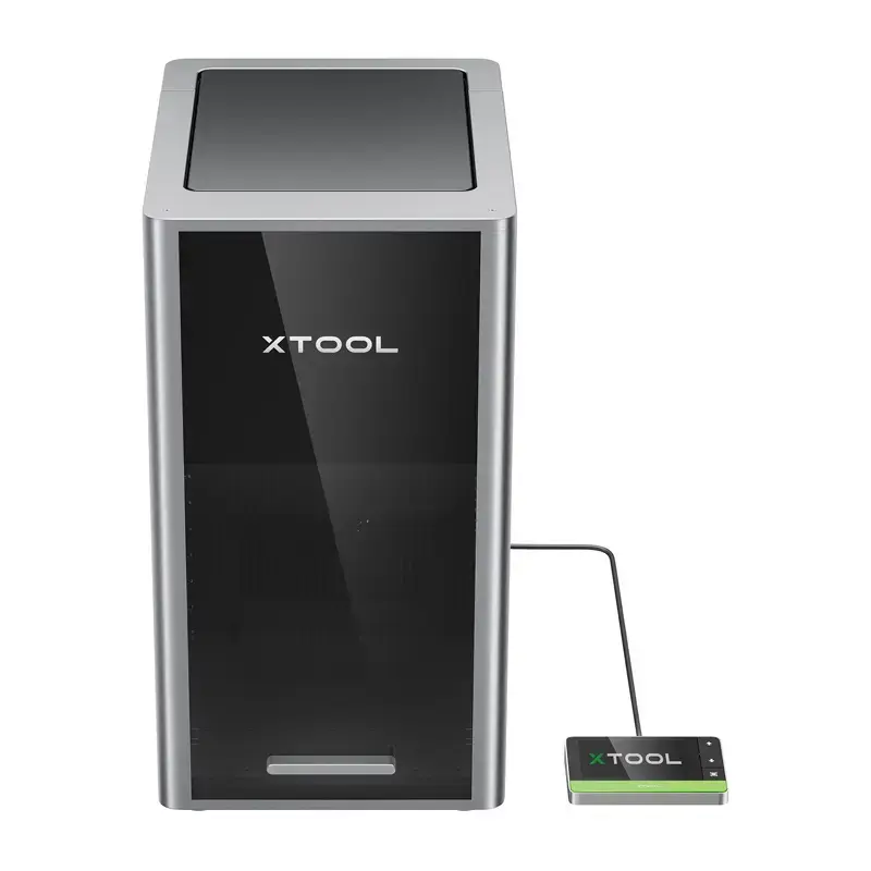 Lazerinio graviravimo staklės xTool F2 Ultra su Auto Streamline tiekimo įrenginiu