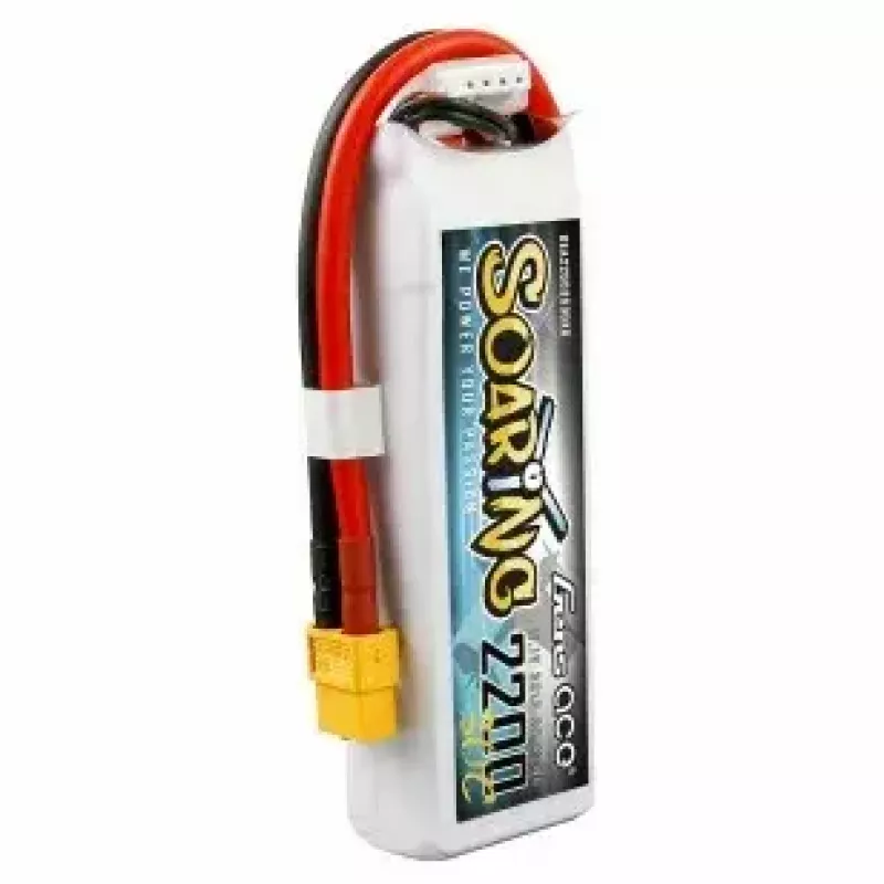 Baterija Gens ace Soaring 2200mAh 11.1V 30C 3S1P Lipo Pack