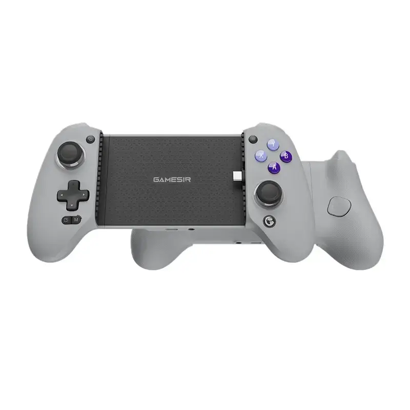 Žaidimų valdiklis GameSir G8 Galileo USB-C su telefono laikikliu, pilka