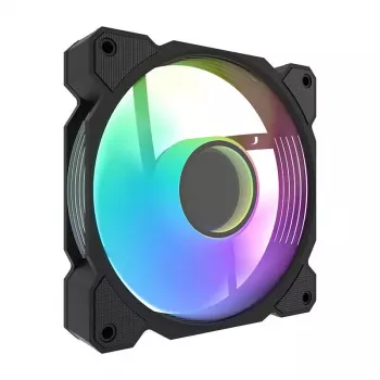 Aušintuvas Darkflash DR08 (Juodas) – 120 mm PWM A-RGB ventiliatorius korpusui / procesoriui
