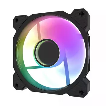 Aušintuvas Darkflash DR08 (Juodas) – 120 mm PWM A-RGB ventiliatorius korpusui / procesoriui