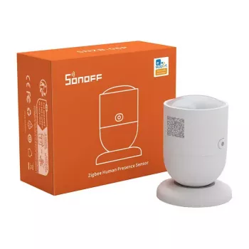 Judėjimo ir buvimo jutiklis Sonoff SNZB-06P ZigBee, maitinamas baterija – žmogaus buvimo aptikimas