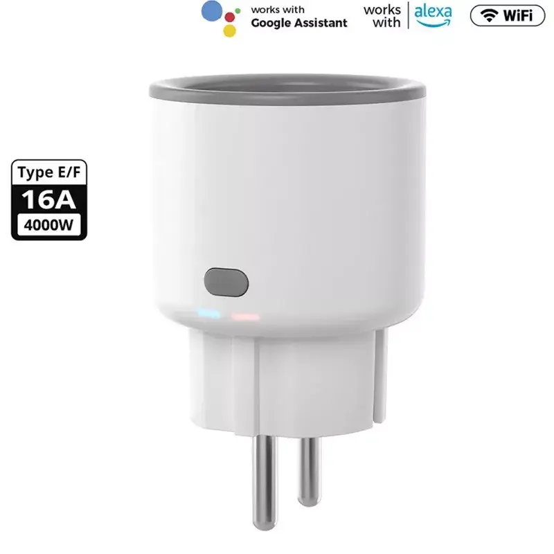 Išmanusis kištukas Sonoff S60 16A su Wi‑Fi, nuotolinio valdymo ir energijos stebėjimo funkcijomis