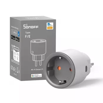 Išmanusis kištukas Sonoff S60 16A su Wi‑Fi, nuotolinio valdymo ir energijos stebėjimo funkcijomis