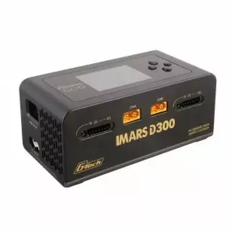 Baterijų įkroviklis Gens ace IMARS D300 300W 700W AC DC juodas