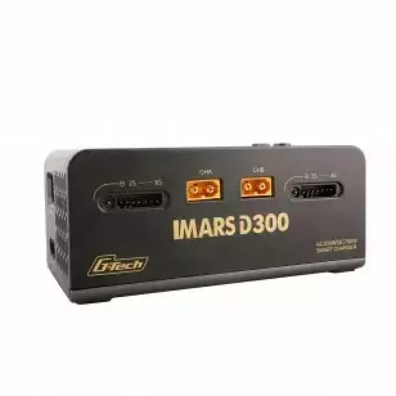 Baterijų įkroviklis Gens ace IMARS D300 300W 700W AC DC juodas