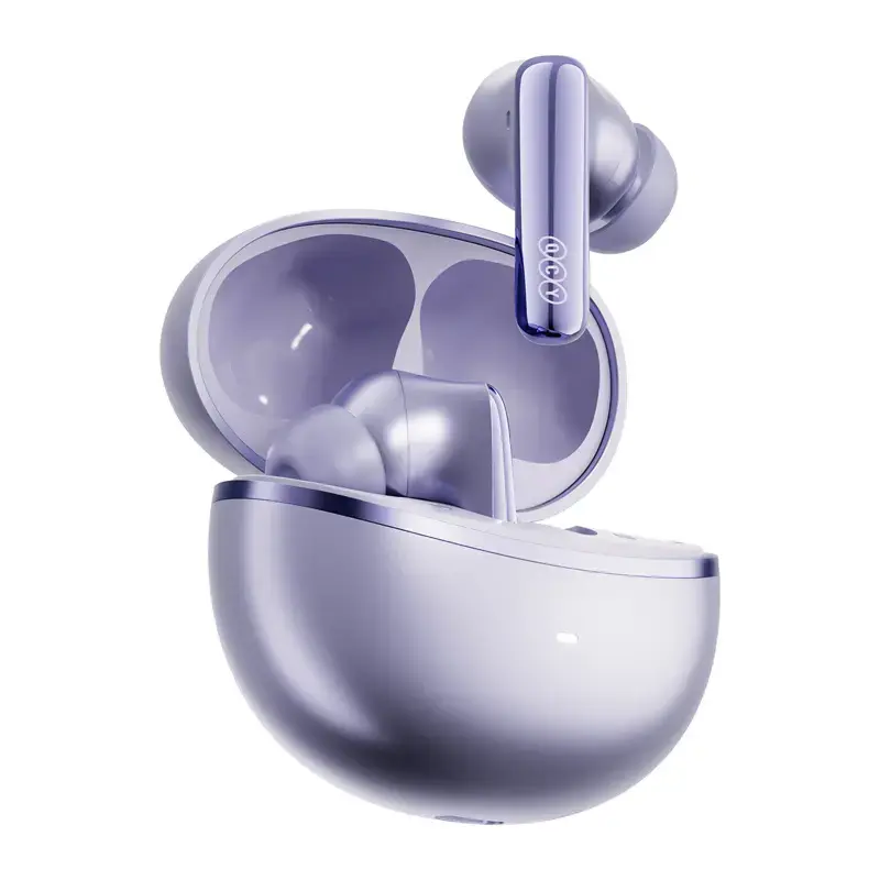 Belaidės ausinės QCY MeloBuds N70 (HT18 Purple) – violetinės