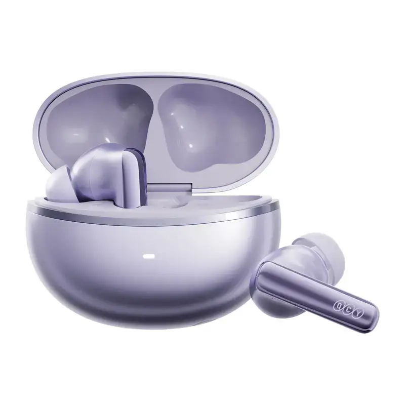 Belaidės ausinės QCY MeloBuds N70 (HT18 Purple) – violetinės