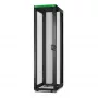 APC Easy Rack ER6800 stovas, 48U, juodas, su stogu, ratukais, kojelėmis, 4 kronšteinais ir dugnu, be šoninių plokščių, 2258x600x1000 mm