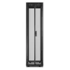 APC Easy Rack ER6800 stovas, 48U, juodas, su stogu, ratukais, kojelėmis, 4 kronšteinais ir dugnu, be šoninių plokščių, 2258x600x1000 mm