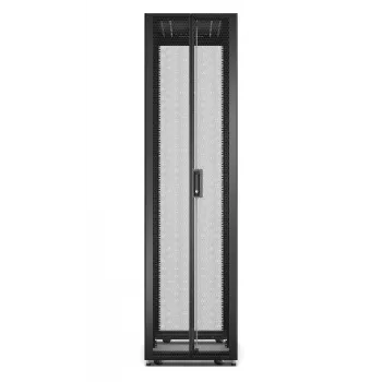 APC Easy Rack ER6800 stovas, 48U, juodas, su stogu, ratukais, kojelėmis, 4 kronšteinais ir dugnu, be šoninių plokščių, 2258x600x1000 mm