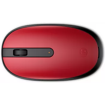 HP 240 Empire Red belaidė Bluetooth pelė, ambidekstrinė, optinė, 1600 DPI, raudona