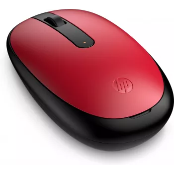 HP 240 Empire Red belaidė Bluetooth pelė, ambidekstrinė, optinė, 1600 DPI, raudona