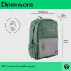 Kuprinė HP Campus Green Backpack žalia pilka poliesteris