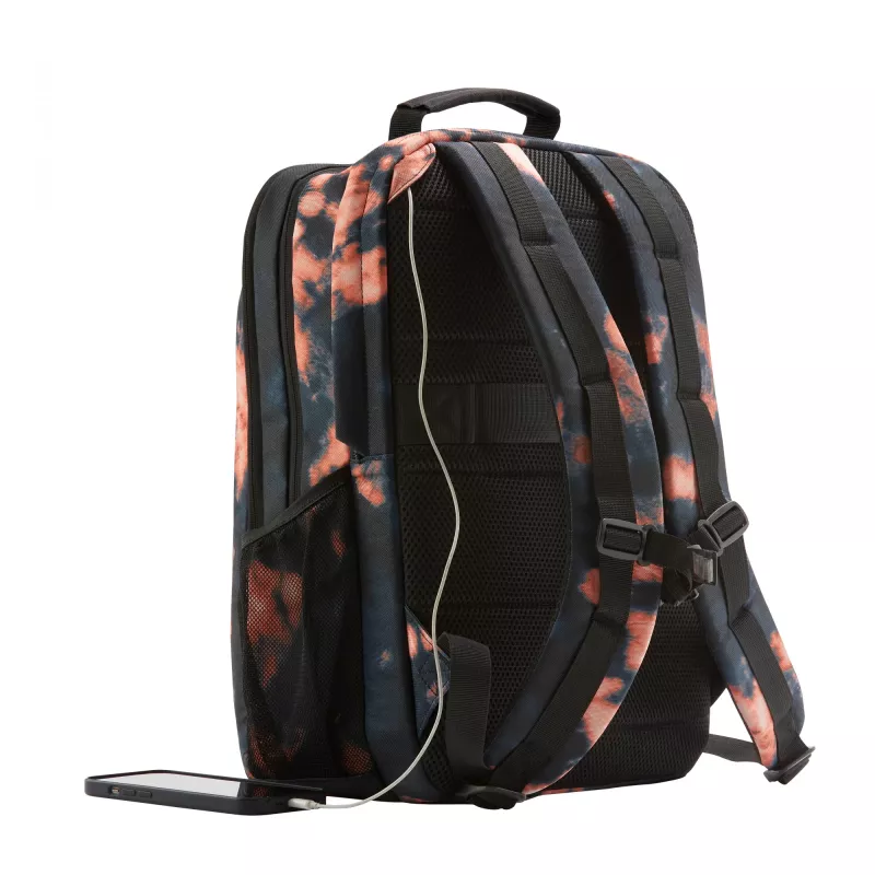 Kuprinė HP Campus XL Tie Dye Backpack juoda raštu
