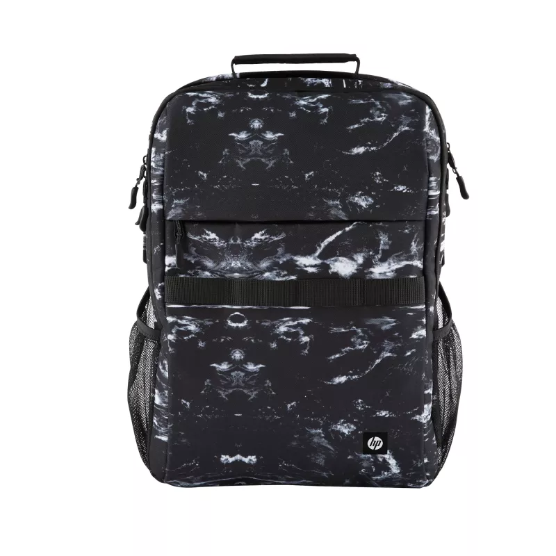 Kuprinė HP Campus XL Marble Stone Backpack Black Grey