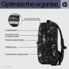 Kuprinė HP Campus XL Marble Stone Backpack Black Grey
