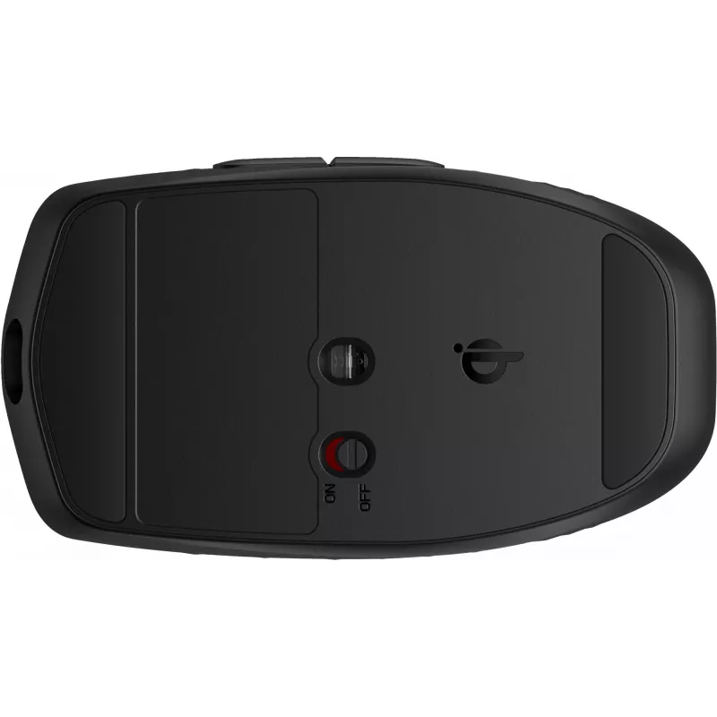 HP 695 belaidė pelė su įkrovimu, ambidekstrinė, Bluetooth, 4000 DPI, juoda