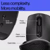 HP 695 belaidė pelė su įkrovimu, ambidekstrinė, Bluetooth, 4000 DPI, juoda
