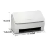 HP Scanjet Enterprise Flow 5000 s5 Dokumentų skaitytuvas (tiekiamasis) 600 x 600 DPI A4 Baltas