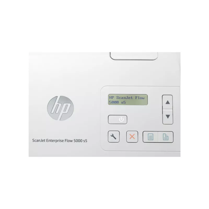 HP Scanjet Enterprise Flow 5000 s5 Dokumentų skaitytuvas (tiekiamasis) 600 x 600 DPI A4 Baltas