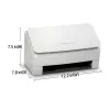 HP Scanjet Enterprise Flow 5000 s5 Dokumentų skaitytuvas (tiekiamasis) 600 x 600 DPI A4 Baltas