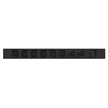 APC Easy Rack PDU, perjungiamas, 1U, 1 fazė, 3,7 kW, 230 V, 16 A, 8 x C13 lizdų, IEC60320 C20 įvadas