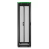 APC Easy Rack 42U stovas, juodas, su stogu, ratukais, kojelėmis, 4 laikikliais ir šoninėmis plokštėmis, be dugno, 1991x600x1100 mm