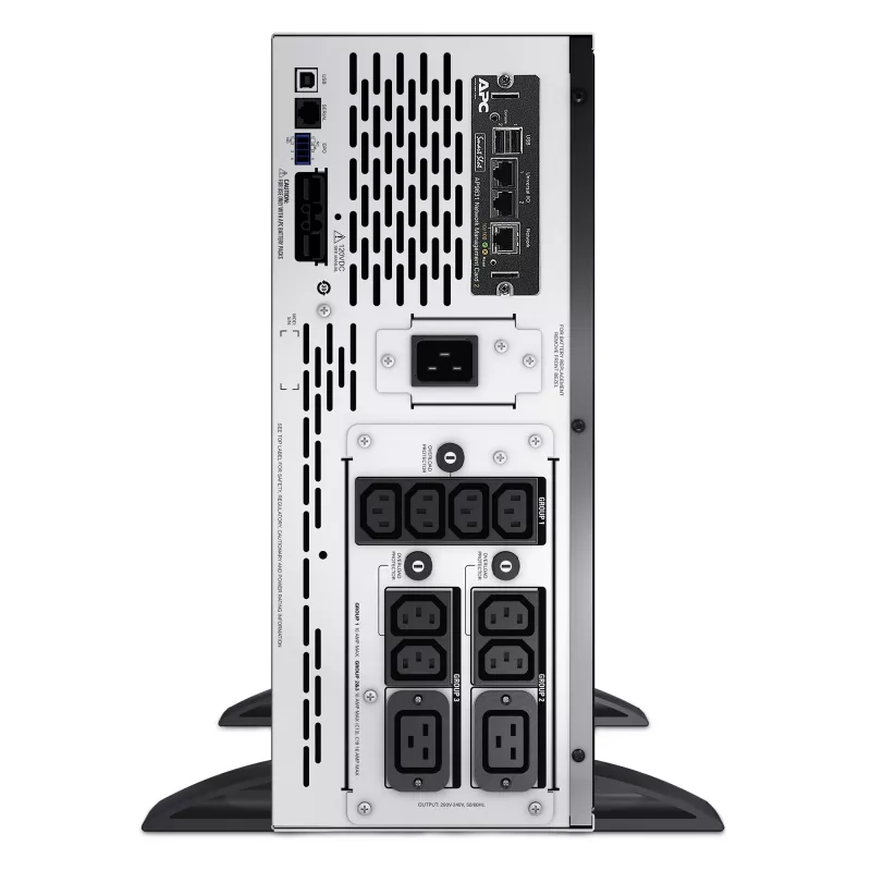 APC Smart-UPS X SMX3000HVNC - 3000VA, 8x C13 + 2x C19 lizdai, USB, praplečiamas veikimo laikas, trumpas gylis, NMC