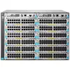 Tinklo korpusas HP 5412R zl2 stelažinis korpusas su 12 modulių lizdų, palaiko iki 96 10GbE arba 288 10/100/1000 prievadų (J9822A)