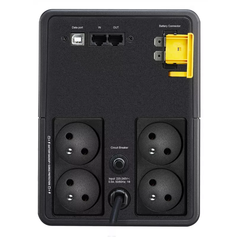 APC Back-UPS 1200VA bokštinis UPS su AVR, 4 lizdai, 230V