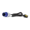 APC APDU9959EU3 maitinimo paskirstymo įrenginys (PDU) 24 AC lizdai 0U Juoda