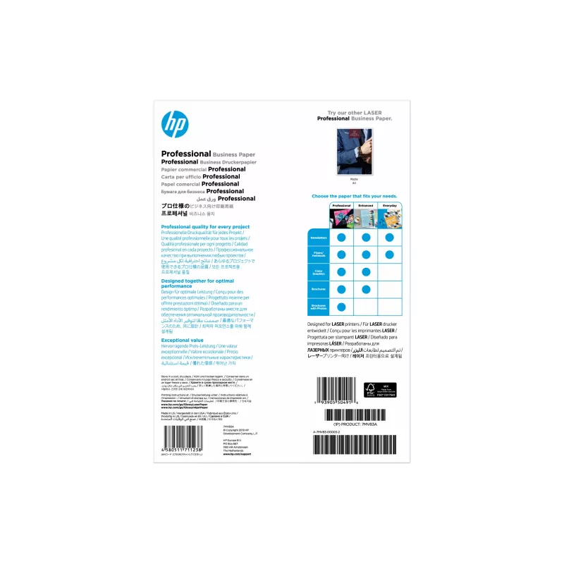 HP Professional Business Paper blizgus 200 g/m² A4 (210 x 297 mm) 150 lapų