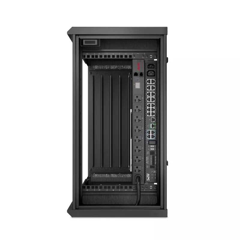 APC NetShelter 6U žemo profilio sieninis serverio spintos korpusas 230V