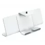 Stovas planšetei POLY Studio X30/X32/V12 sidabrinis