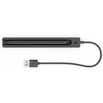 HP Slim Rechargeable Pen Charger, USB, 0,15 m, juoda