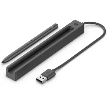 HP Slim Rechargeable Pen Charger, USB, 0,15 m, juoda