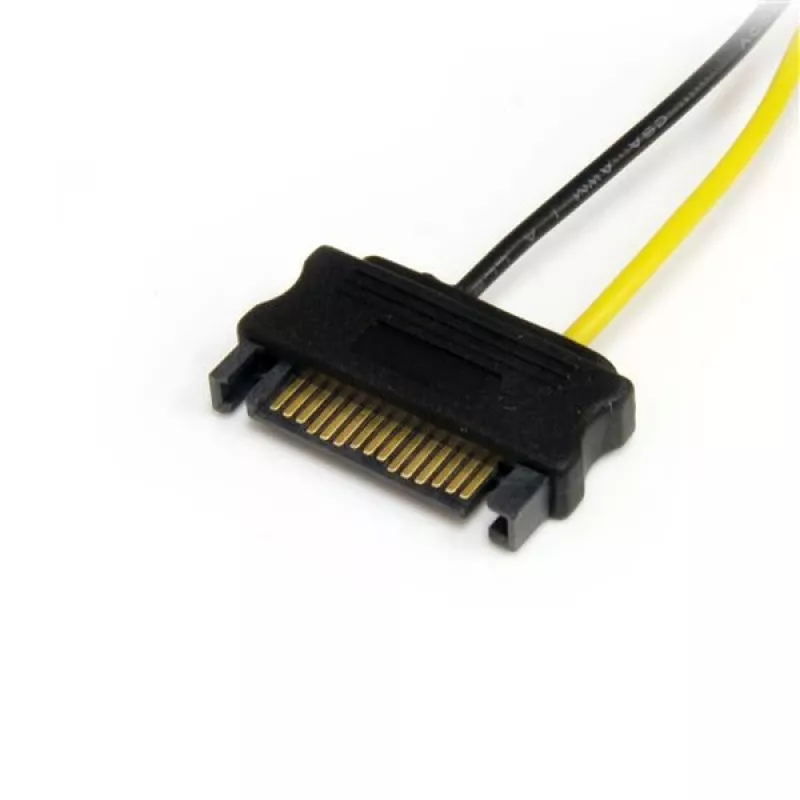 StarTech.com 6 colių SATA maitinimo į 6 kontaktų PCI Express vaizdo plokštės maitinimo adapterio laidas