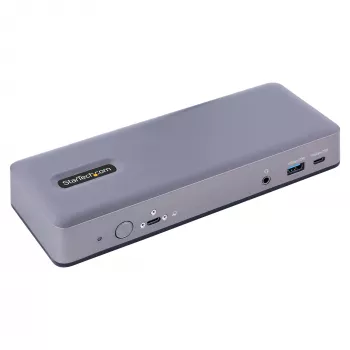 StarTech.com DK31C3MNCRUE nešiojamojo kompiuterio dokas / prievadų kartotuvas Laidinis USB 3.2 Gen 2 (3.1 Gen 2) Type-C