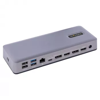 StarTech.com DK31C3MNCRUE nešiojamojo kompiuterio dokas / prievadų kartotuvas Laidinis USB 3.2 Gen 2 (3.1 Gen 2) Type-C